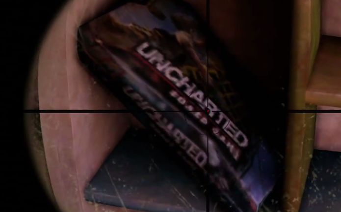 O pouco conhecido jogo de tabuleiro de Uncharted foi parar nas prateleiras de uma loja (Foto: Reprodução/Youtube)
