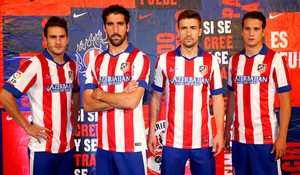 Nova camisa Atlético de Madrid (Foto: Reprodução / Site Oficial)