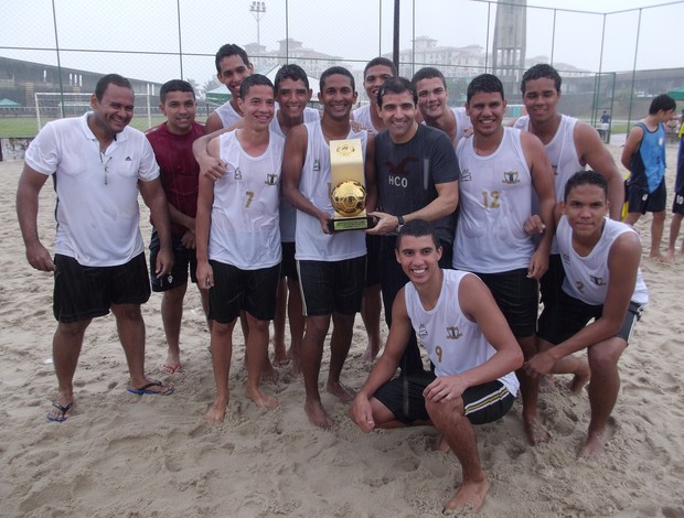 Mestre Hand Club/Matersol, do RN, é campeão brasileiro de handebol de areia (Foto: Divulgação)