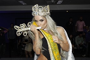 Iara Ferreira vence o concurso Musa do Brasil em São Paulo (Foto: Celso Tavares/ EGO)