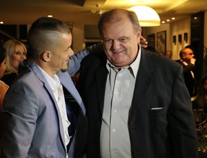 D'Alessandro e presidente do Inter Vitorio Piffero no Lance de Craque