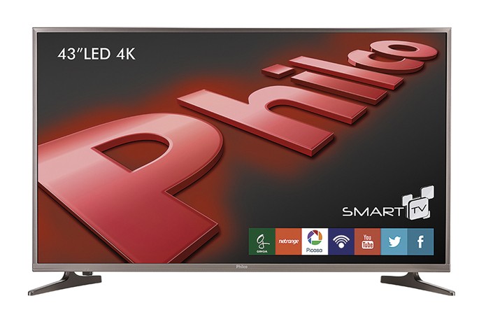 Smart Tvs da Philco vêm equipadas com o sistema operacional Android (Foto: Divulgação/Philco)