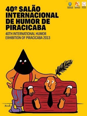 Cartaz do 40º Salão Internacional de Humor de Piracicaba (Foto: Divulgação/Salão de Humor)