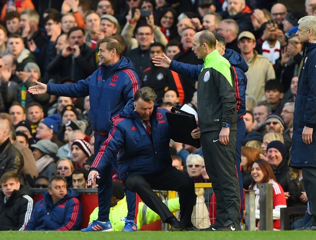 Van Gaal Manchester United Arsenal