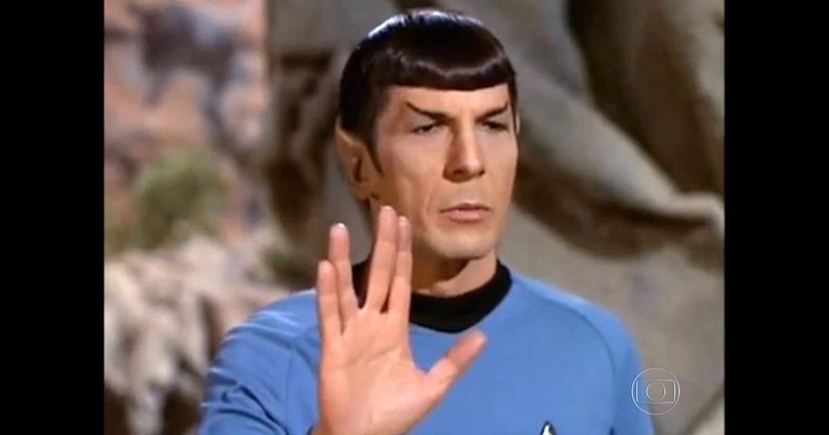 G1 Astronauta Da Iss Faz Homenagem Ao Sr Spock Com Saudação Vulcana Notícias Em Cinema 2480
