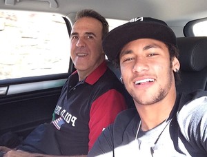 Neymar com o empresário Wagner Ribeiro (Foto: Reprodução / Instagram) - neymar_wagnerribeiro_instagram_65