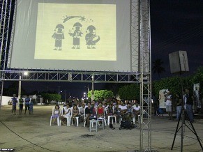 Cinema Comunitário (Foto: Divulgação)