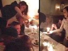 Robert Pattinson e Kristen Stewart celebram juntos aniversário de amiga
