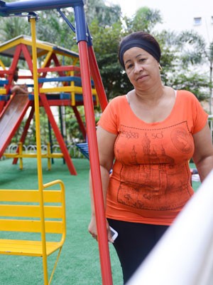 Bab Aparecida Gama acha 'o cmulo' no ter todos os direitos (Foto: Flavio Moraes/G1)