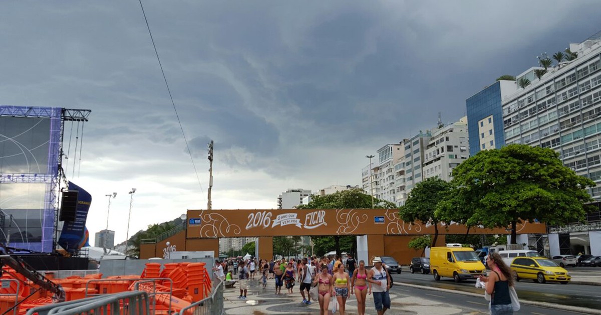 G1 Rio Entra Em Estágio De Atenção Por Causa De Chuva Forte Notícias Em Rio De Janeiro 