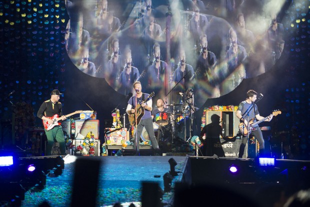 Coldplay em Buenos Aires, na Argentina (Foto: Beto Landoni/Divulgação)