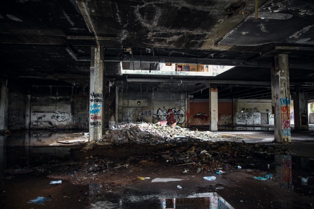 Moradores da região próxima ao shopping dizem ter medo (Foto: Glauco Araújo/G1)