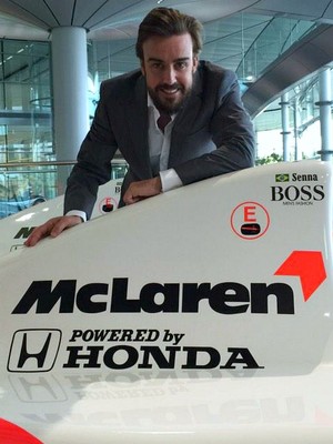 Fernando Alonso McLaren (Foto: Divulgação/McLaren)