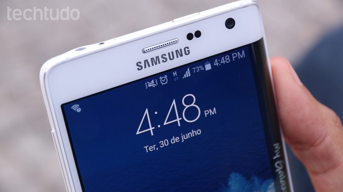 Galaxy Note Edge (Foto: Lucas Mendes/TechTudo) Galaxy Note Edge (Foto: Lucas Mendes/TechTudo)