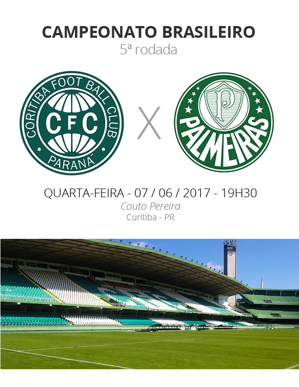  Rodada #5: tudo o que você precisa saber sobre Coritiba x Palmeiras