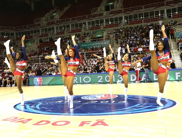 Dançarinas NBA Rio de Janeiro (Foto: Getty Images)