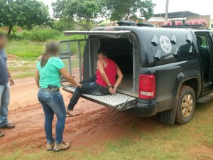 Avó adotiva é suspeita de organizar rituais de magia negra (Foto: Divulgação/ Polícia Civil de MS)