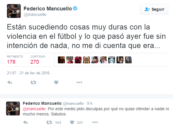 Mancuello twitter