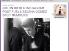 Solteiro? Justin Bieber posta mensagem misteriosa em rede social