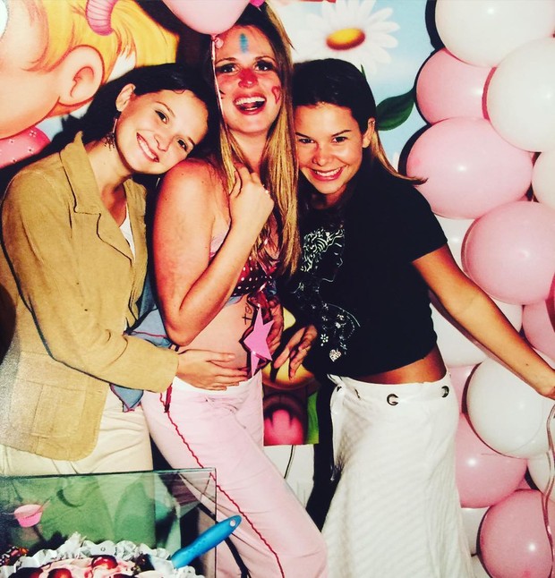 Fernanda Rodrigues, Susana Werner e Fernanda de Souza há 11 anos (Foto: Reprodução / Instagram)