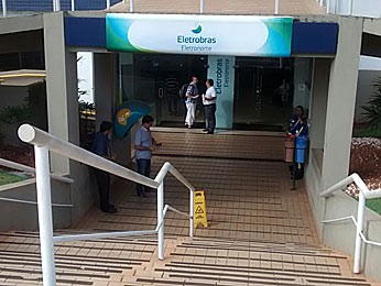 Entrrada da sede da Eletronorte em Brasília (Foto: Isabella Calzolari/G1) Entrrada da sede da Eletronorte em Brasília (Foto: Isabella Calzolari/G1)