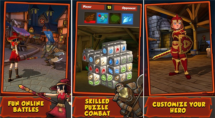 Hero Forge é um game de batalhas onlines para Windows Phone (Foto: Divulgação/Windows Phone Store)