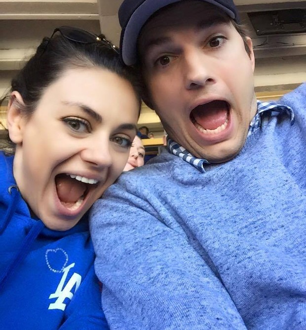 Mila Kunis e Ashton Kutcher (Foto: Reprodução)