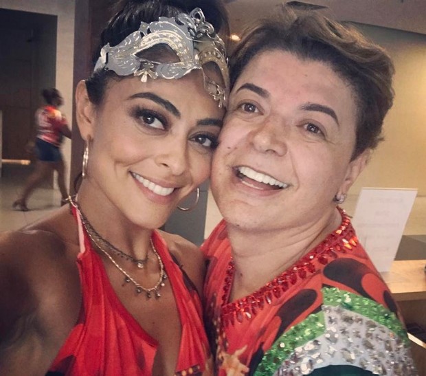 Juliana Paes e David Brazil (Foto: Reprodução/Instagram)