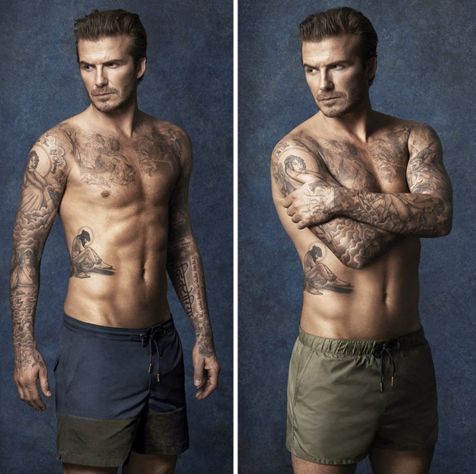 David Beckham montagem (Foto: Divulgação)