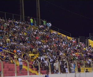 Torcida do Barretos no estádio Fortaleza (Foto: Divulgação/Barretos Esporte Clube)