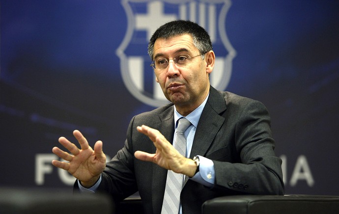 Josep Maria Bartomeu novo presidente do Barcelona (Foto: AFP)
