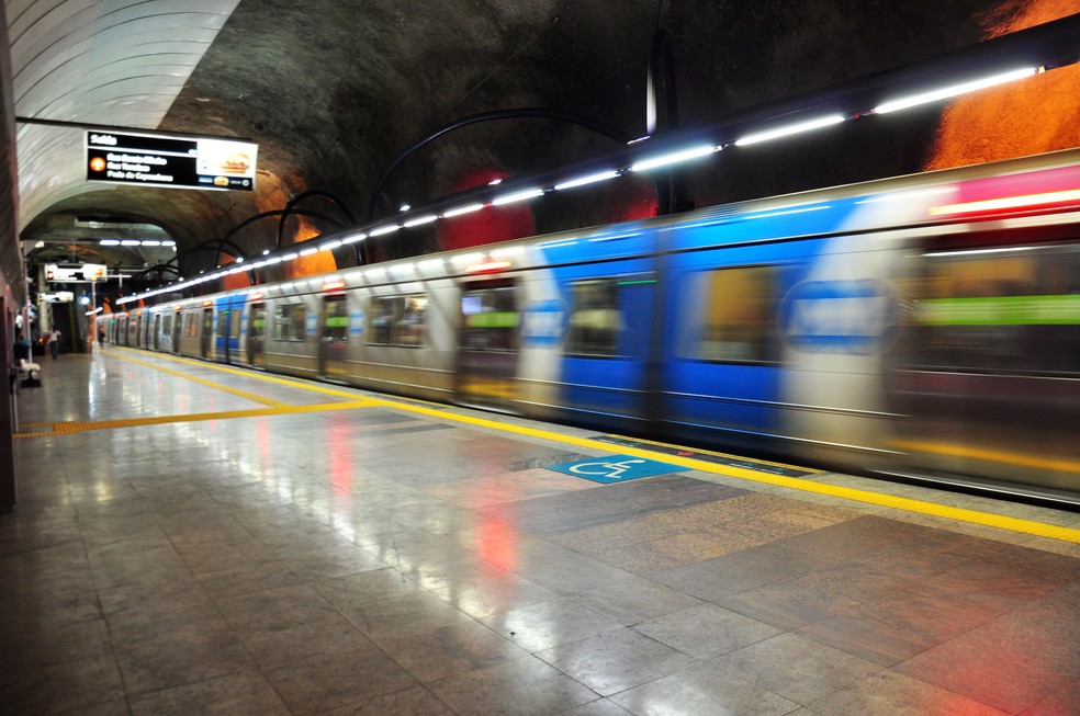 Estação Cardeal Arco Verde do metrô, em Copacabana (Foto: Alexandre Macieira/Riotur)