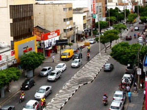 Ônibus irão desviar o percurso pela Avenida Rio Branco, nesta sexta (21). (Foto: Renand Zovka/ Ascom PMC)