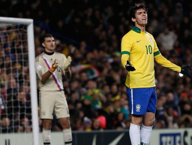 Kaká Brasil x Rússia (Foto: AP)