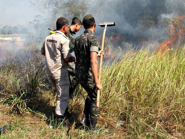 Exército deve dar apoio ao efetivo na quantidade de queimadas (Foto: Divulgação/Corpo de Bombeiros)