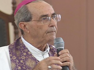 Bispo Dom Odilon renunciou por motivos de saúde. (Foto: Reprodução / Inter Tv dos Vales)