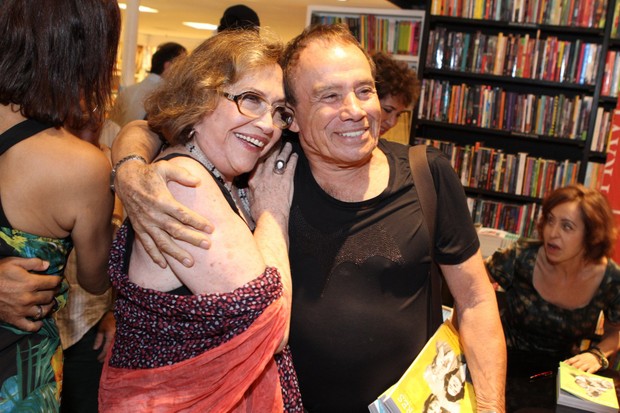 Natália Thimberg e Stênio Garcia (Foto: Raphael Mesquita/FotoRio News)