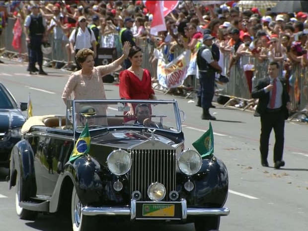 GNews posse Dilma (Foto: Reprodução GloboNews)