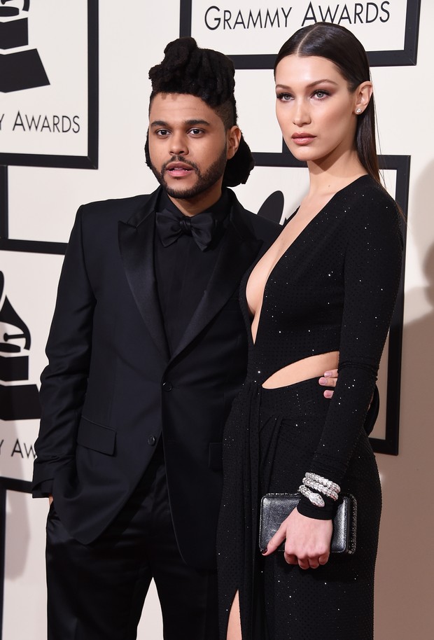 The Weeknd e Bella Hadid (Foto: Agência Getty Images)