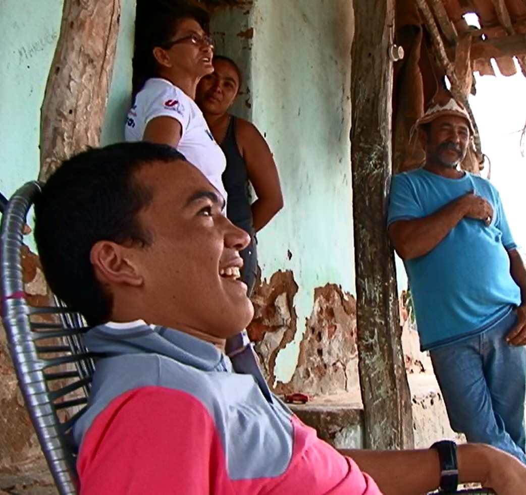 Marciano Menezes da Silva, primeiro no país a ser curado da raiva humana (Foto: Reprodução/ TV Asa Branca)