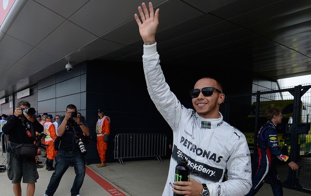 hamilton Silverstone inglaterra formula 1 (Foto: Reuters)