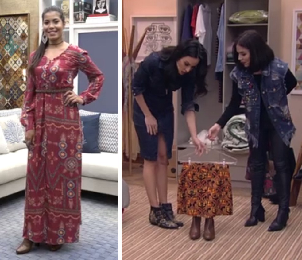 Bota marrom: tente combinar com estampas que tenham a cor marrom predominante (Foto: Reprodução)