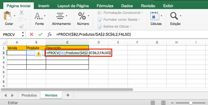 Formula Excel Procv 6922