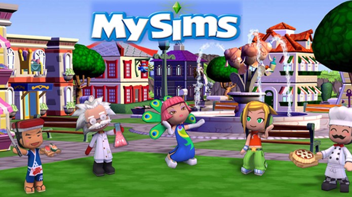 Com uma identidade visual própria, MySims tentou conquistar um público diferente (Foto: skysims2.com)