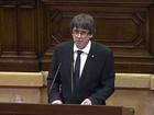 Catalunha declara independência, mas suspende efeitos para dialogar