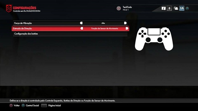 Driveclub: Aprenda como usar o controle como volante (Foto: Reprodução/ Emanuel Schimidt)