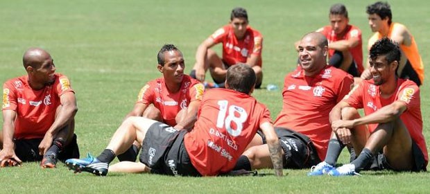 Adriano, Flamengo (Foto: Divulgação / Site Oficial do Flamengo)