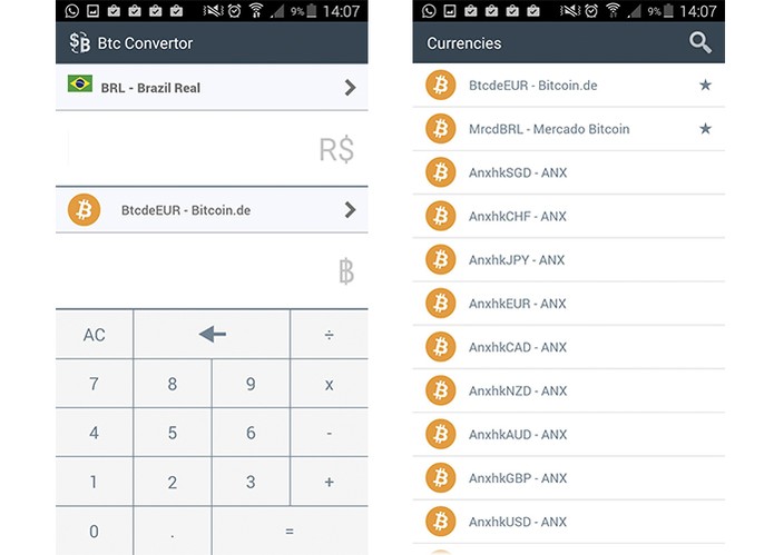 calcular bitcoin para real