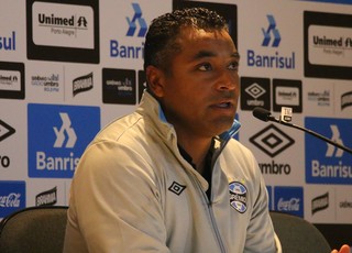 Roger Machado, técnico do Grêmio (Foto: Eduardo Deconto / GloboEsporte.com)