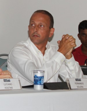 Workshop em Alagoas conta com a presença de Paulo Schmitt, Luciano Hostins e Fernando Solera (Foto: Caio Lorena / GloboEsporte.com) Workshop em Alagoas conta com a presença de Paulo Schmitt, Luciano Hostins e Fernando Solera (Foto: Caio Lorena / GloboEsporte.com)